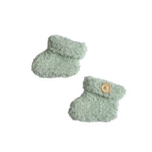 booties zachtgroen maat 2