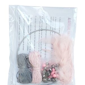 Creapakket grijs-roze dromenvanger