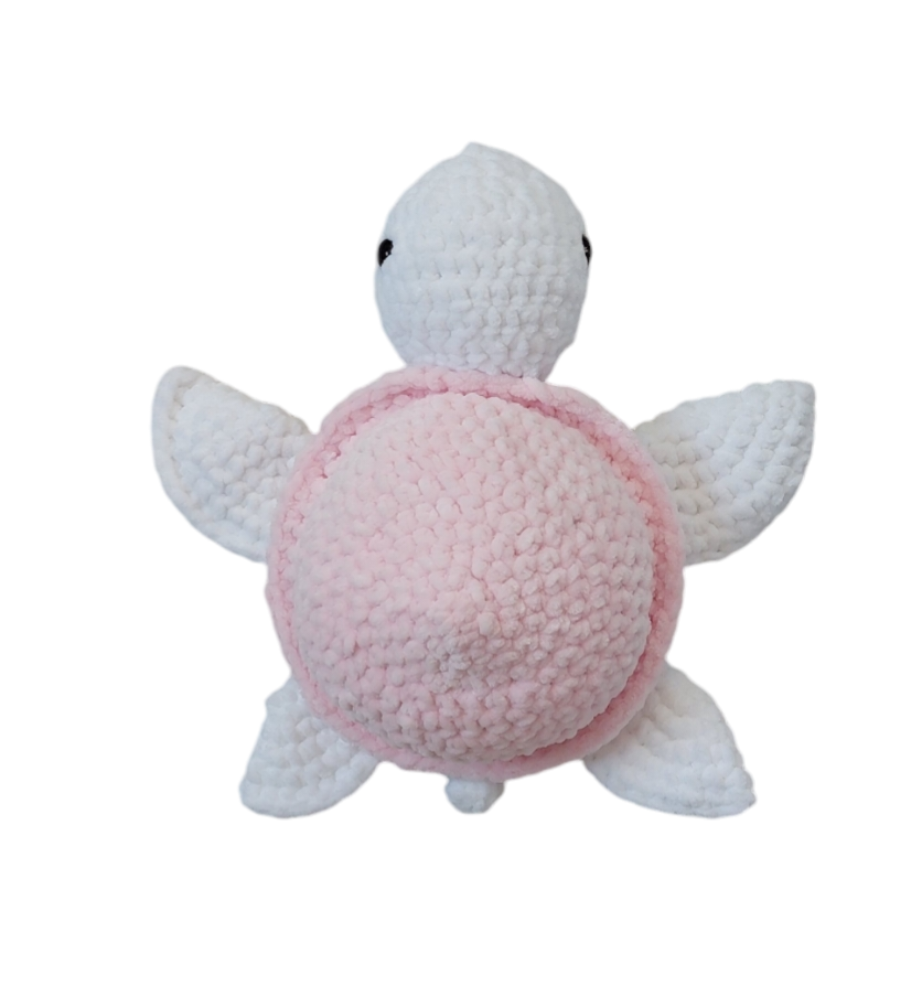 Roze snuggle schildpad