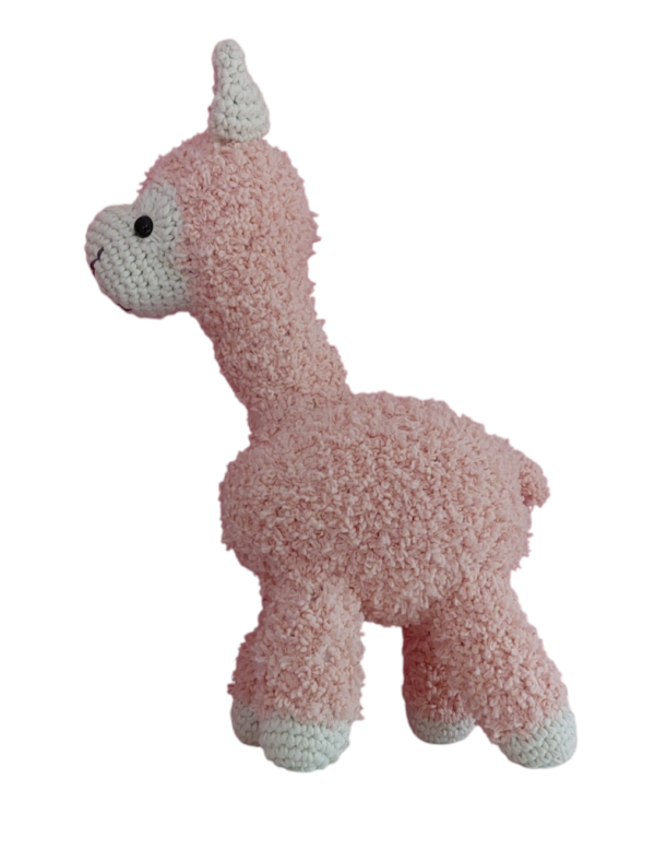 Lichtroze alpaca 2