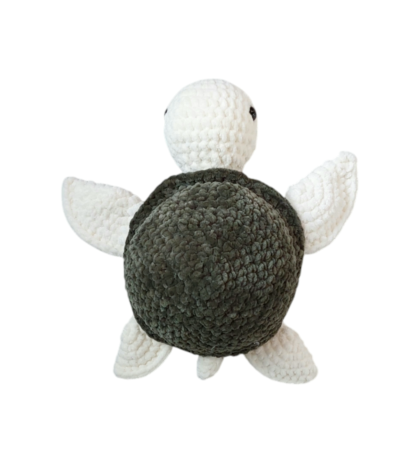 groen-naturel snuggle schildpad