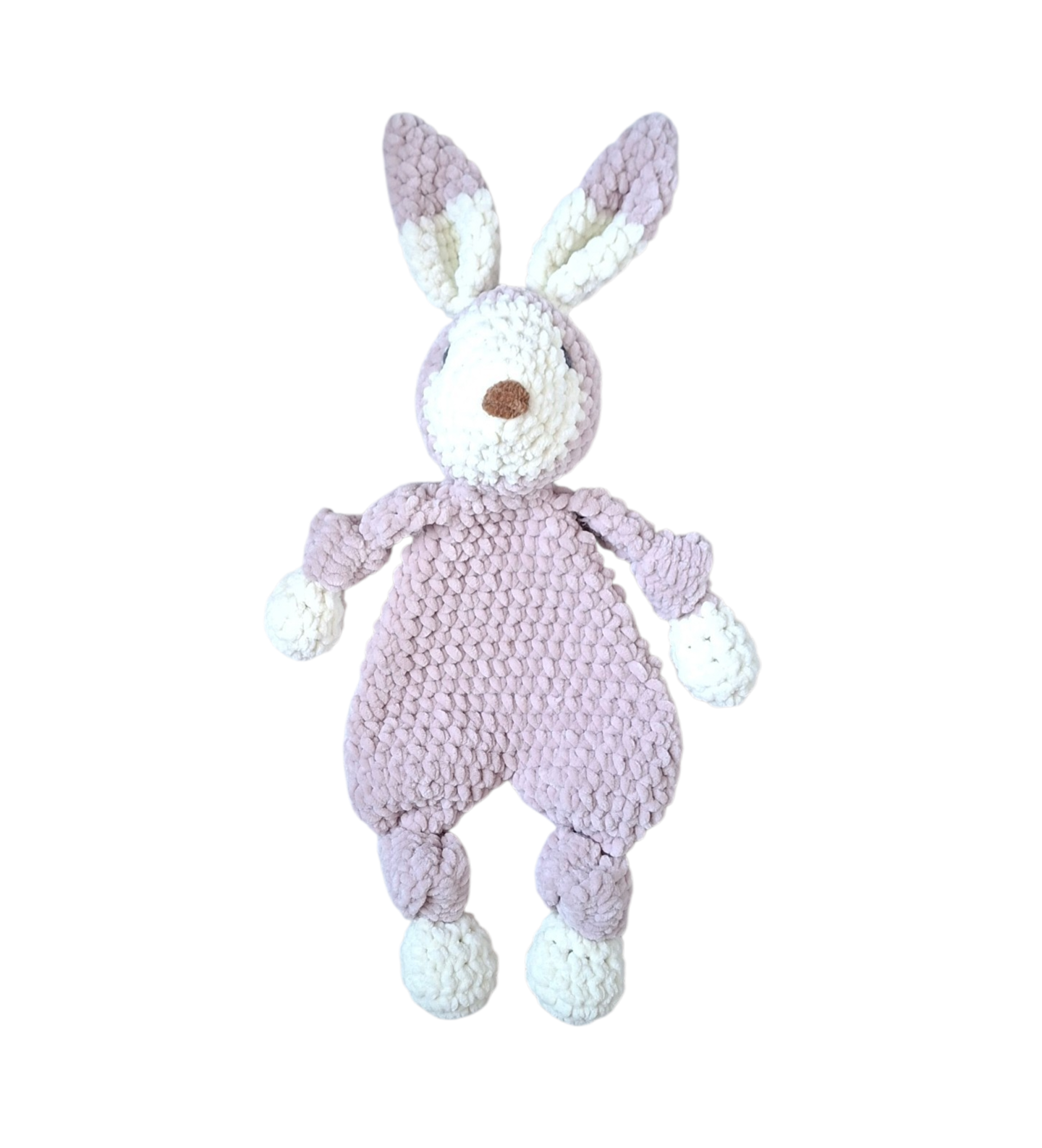 snuggle konijn naturel-roze snuggle konijn naturel-roze