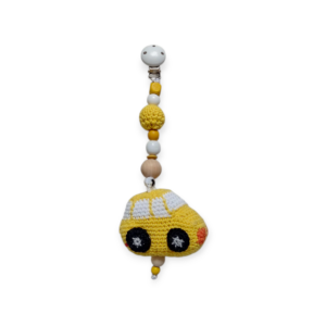 Wagenhanger met gele auto