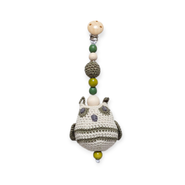 Wagenhanger met groen uiltje