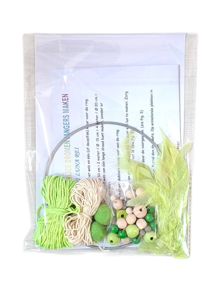 Creaoakket voor felgroene dromenvanger creapakket voor felgroene dromenvanger