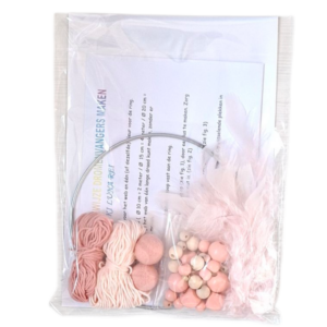 Creapakket voor zachtroze dromenvanger