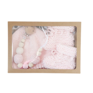 Lichtroze kraamcadeauset