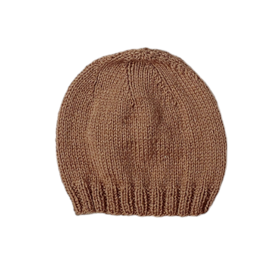 Gebreide vintage babymutsje (maat 2) - Afbeelding 3