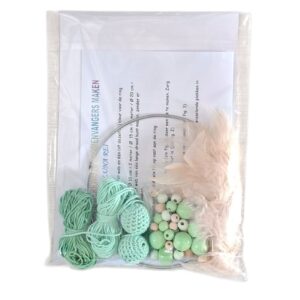 creapakket donkermintgroen-mintgroene dromenvanger
