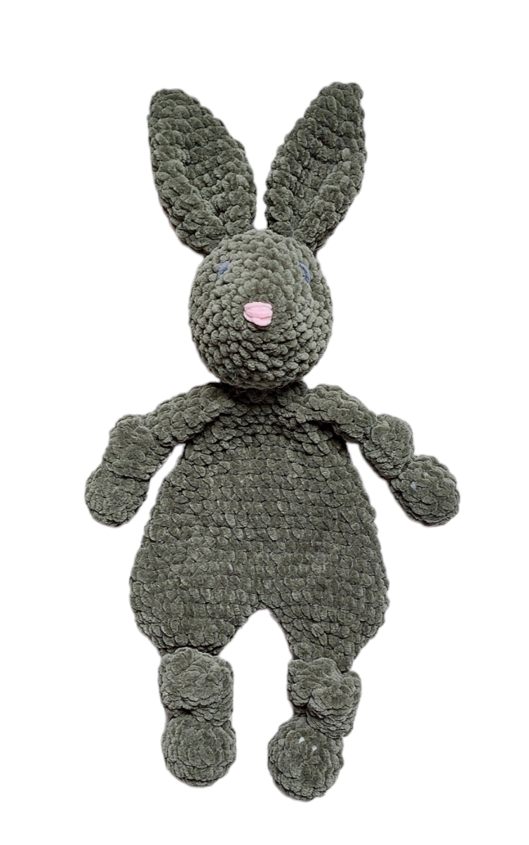 Groen knuffel konijn
