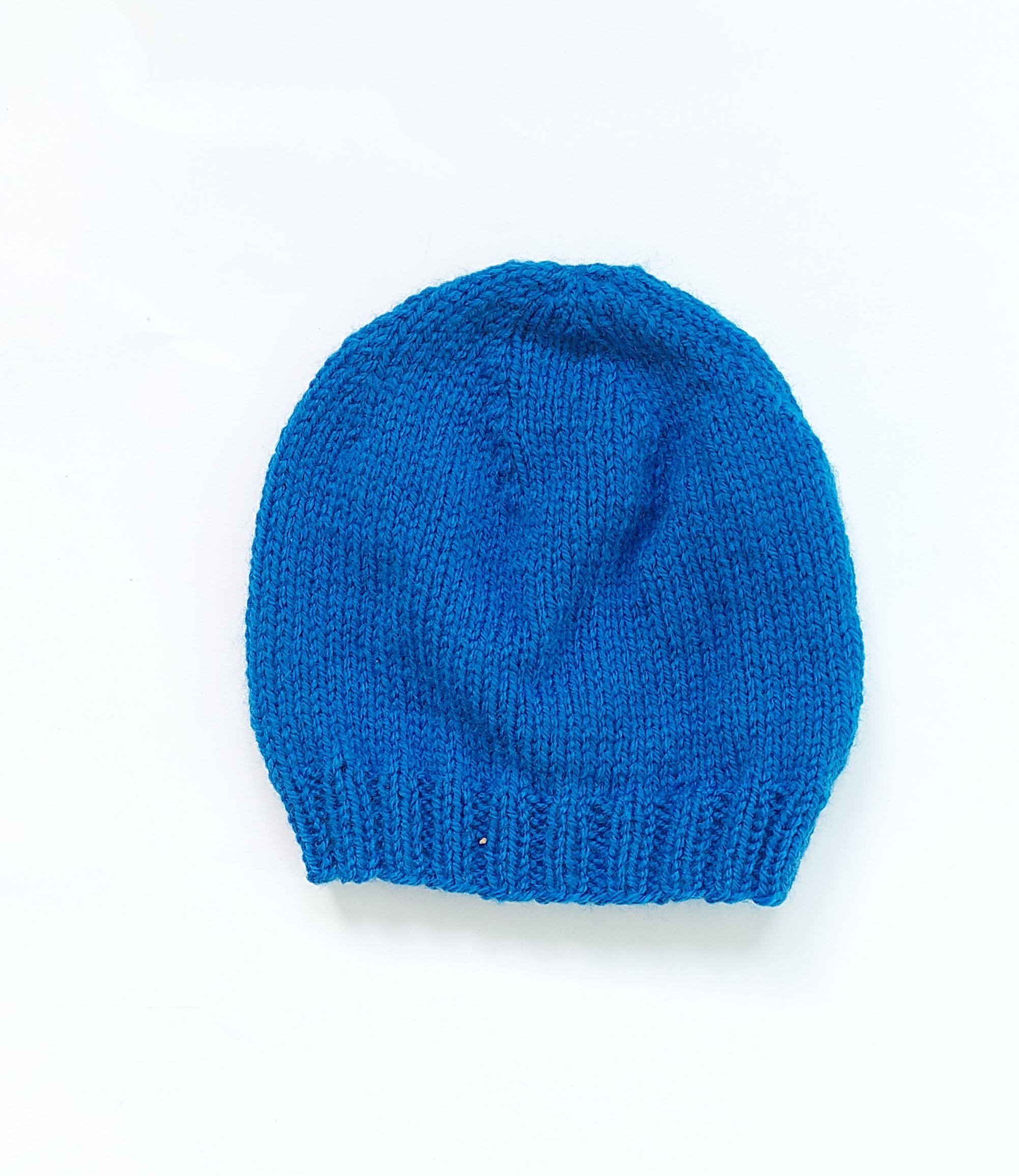 Gebreide vintage babymutsje (maat 2) - Afbeelding 2