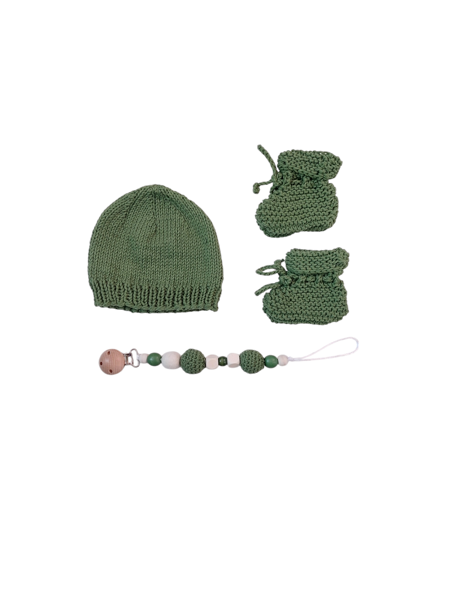 Groen kraamcadeauset - Afbeelding 2