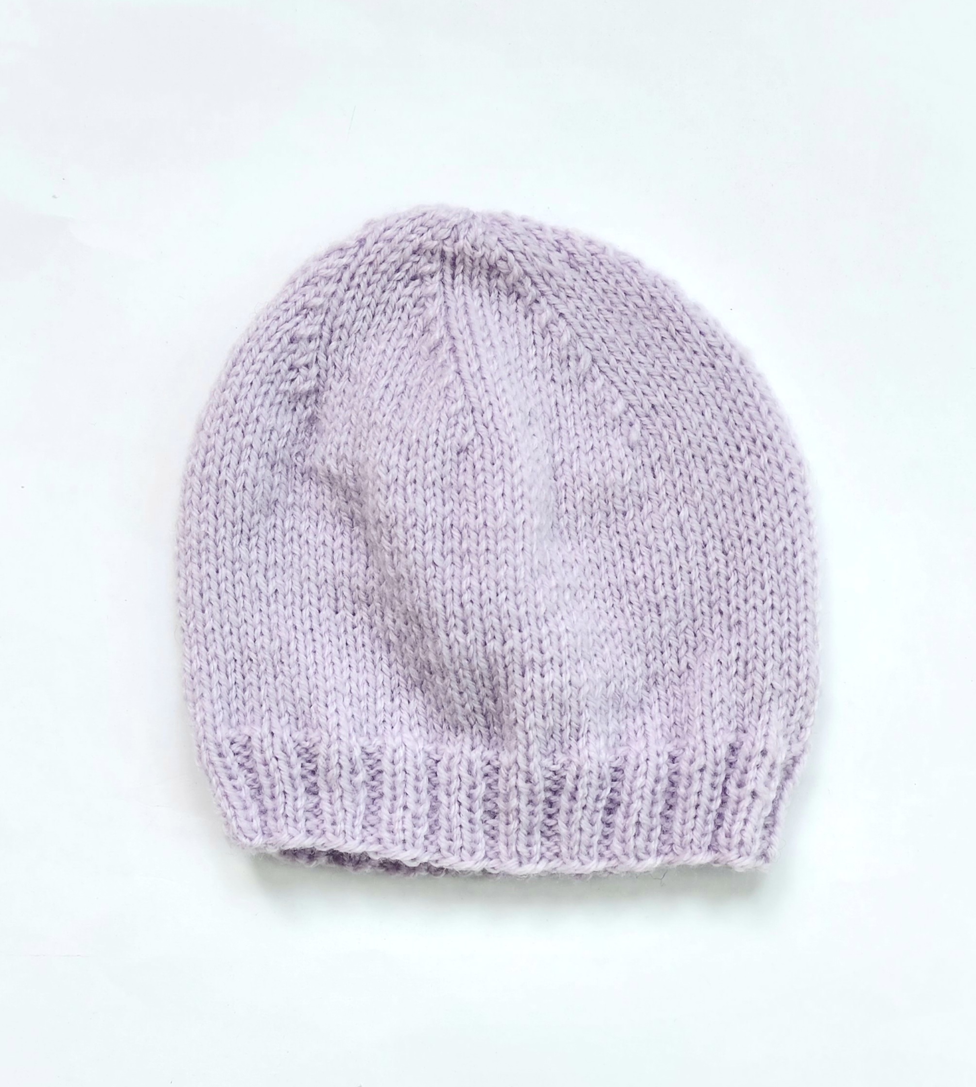 Gebreide vintage babymutsje (maat 2) - Afbeelding 8