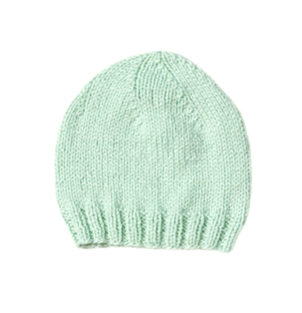 Gebreide vintage babymutsje (maat 2) - Afbeelding 4