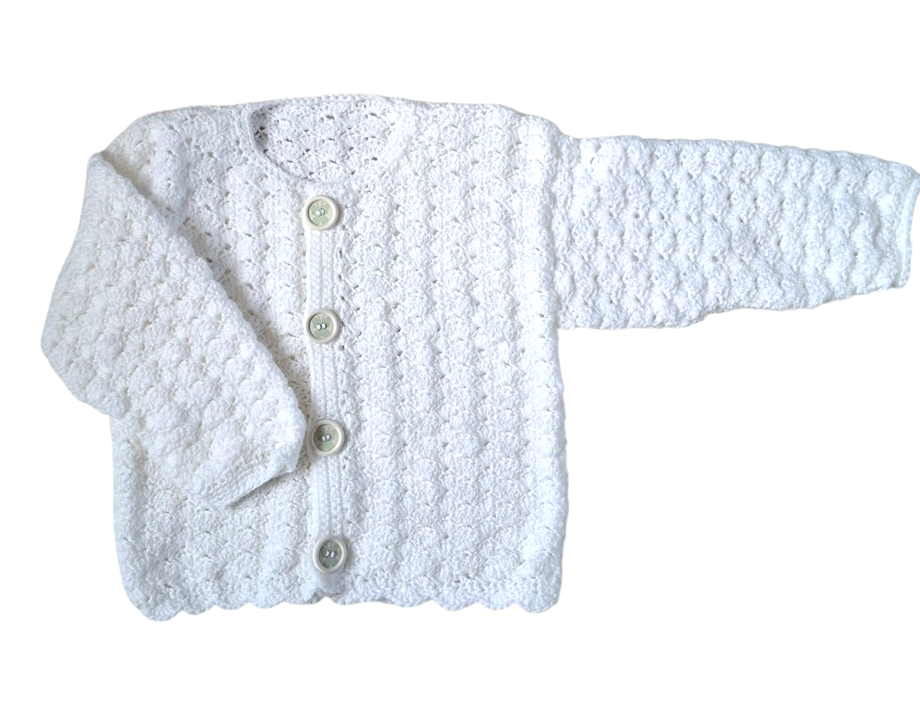 wit meisjesvestje maat 1-2 jaar wit meisjesvestje 1 - 2 jaar