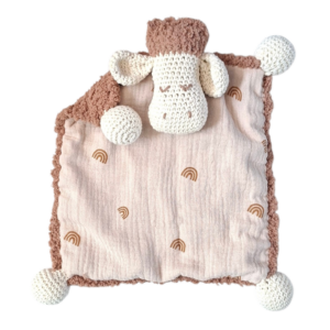 Knuffeldoekje schaap bruin