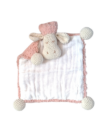 knuffeldoekje schaap zachtroze