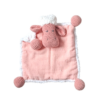 knuffeldoekje schaap zalmroze