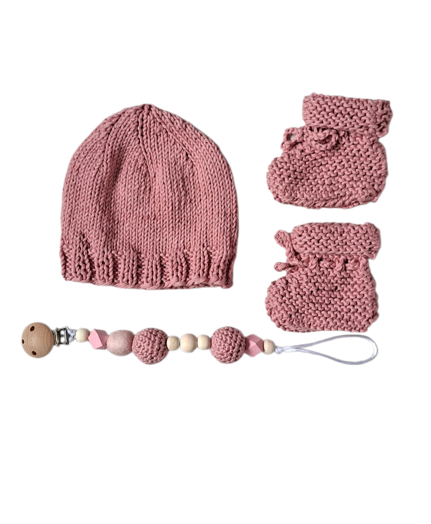 kraamkadoset donker-oudroze