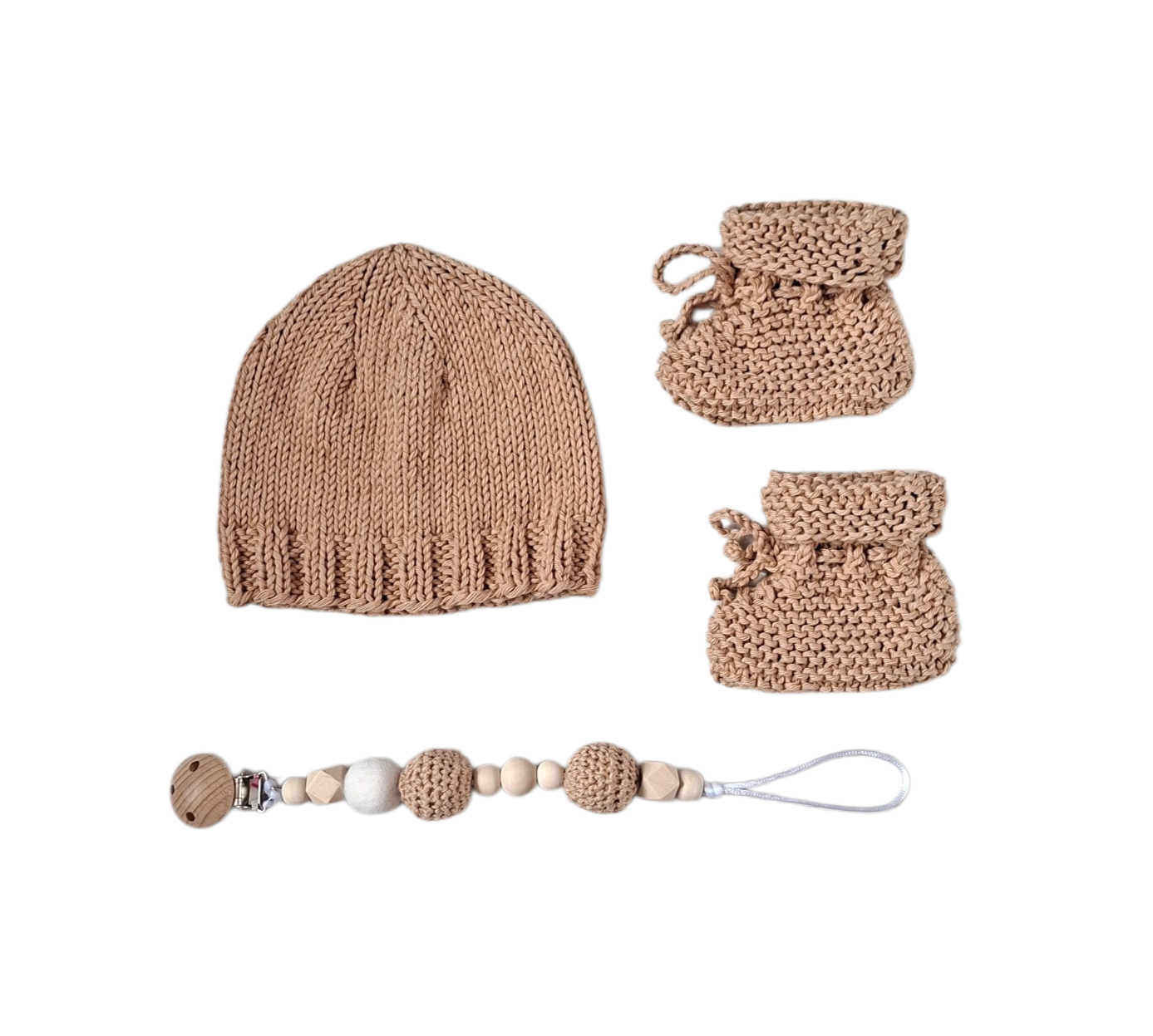 Kraamkadoset donkerbeige