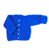 Babyvestje kobaltblauw