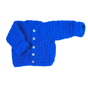 Babyvestje kobaltblauw