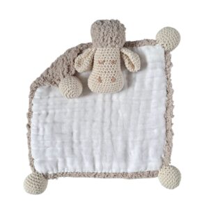 knuffeldoekje schaapje beige