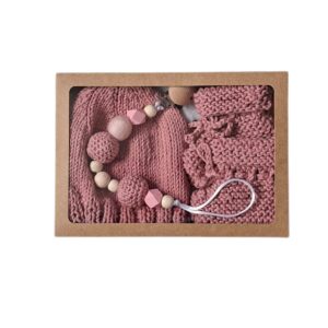 kraamcadeauxset donker oudroze