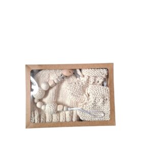 kraamcadeauxset naturel