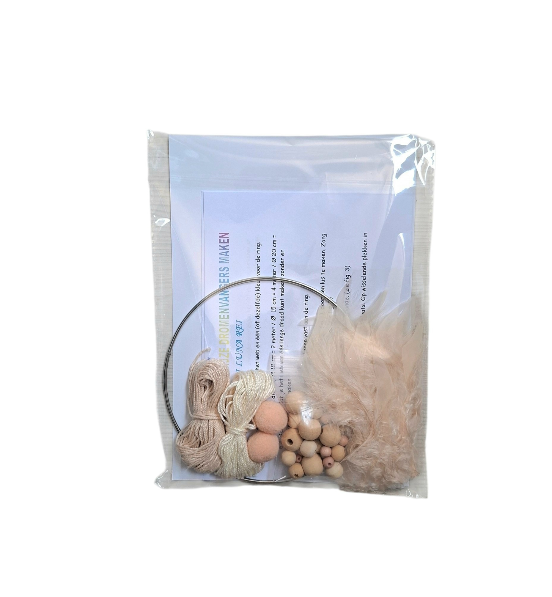 creapakket lichtroze-naturel dromenvanger