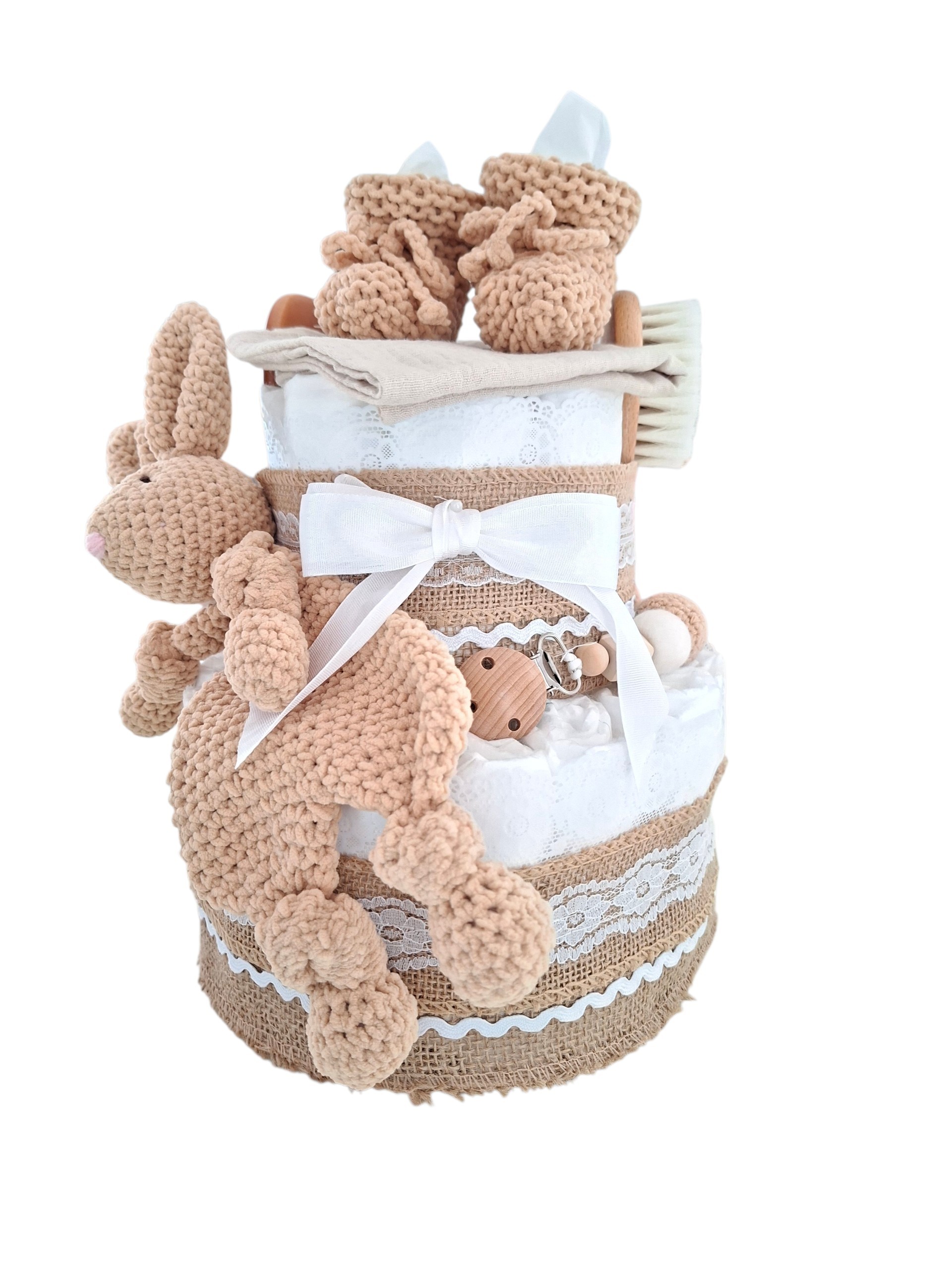 Luiertaart beige